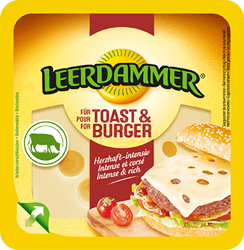Leerdammer Toast & Burger